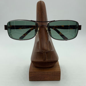 Matsuri Metal Black Brown Aviator Sunglasses